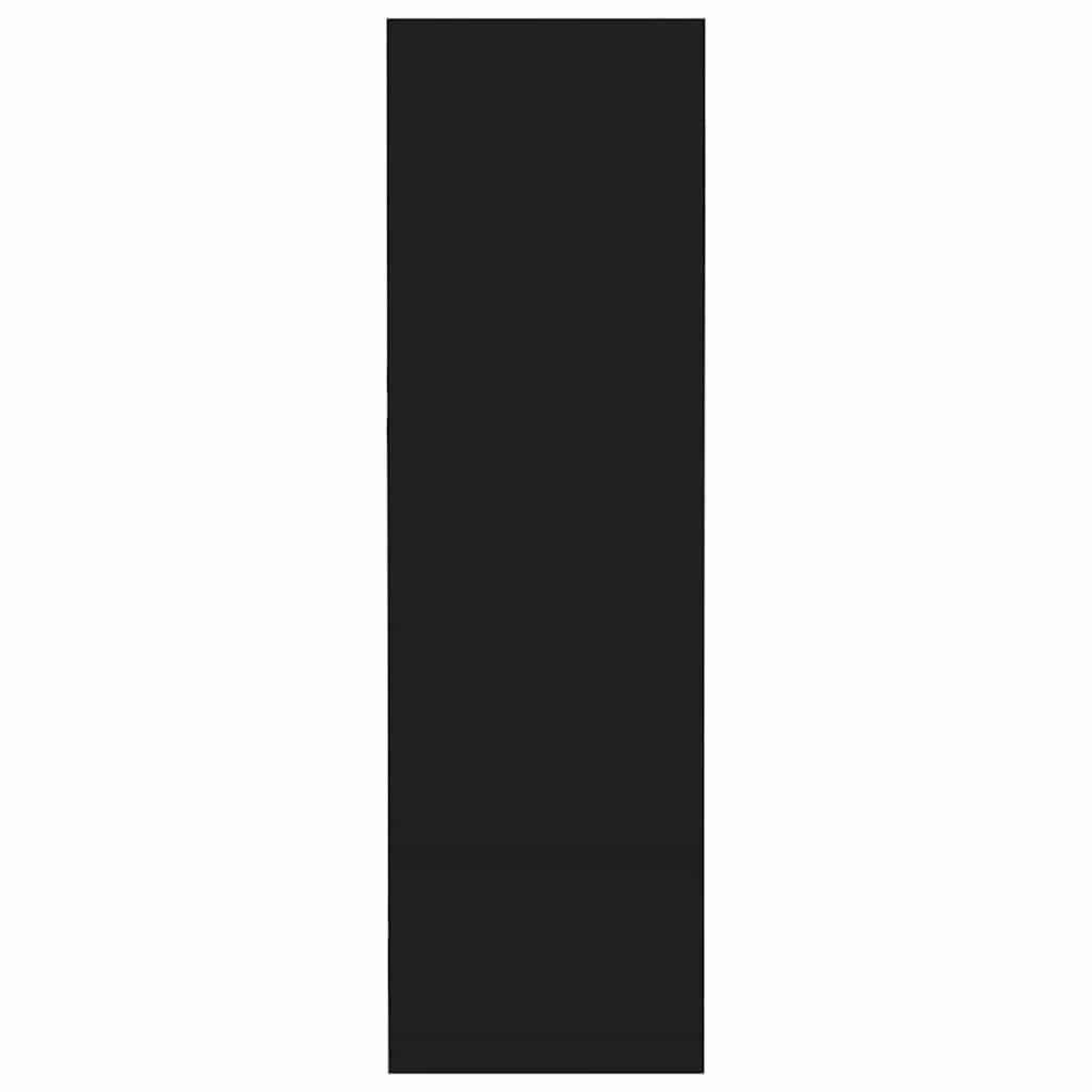 Wand-Schuhschrank Schwarz 60x18x60 cm Holzwerkstoff